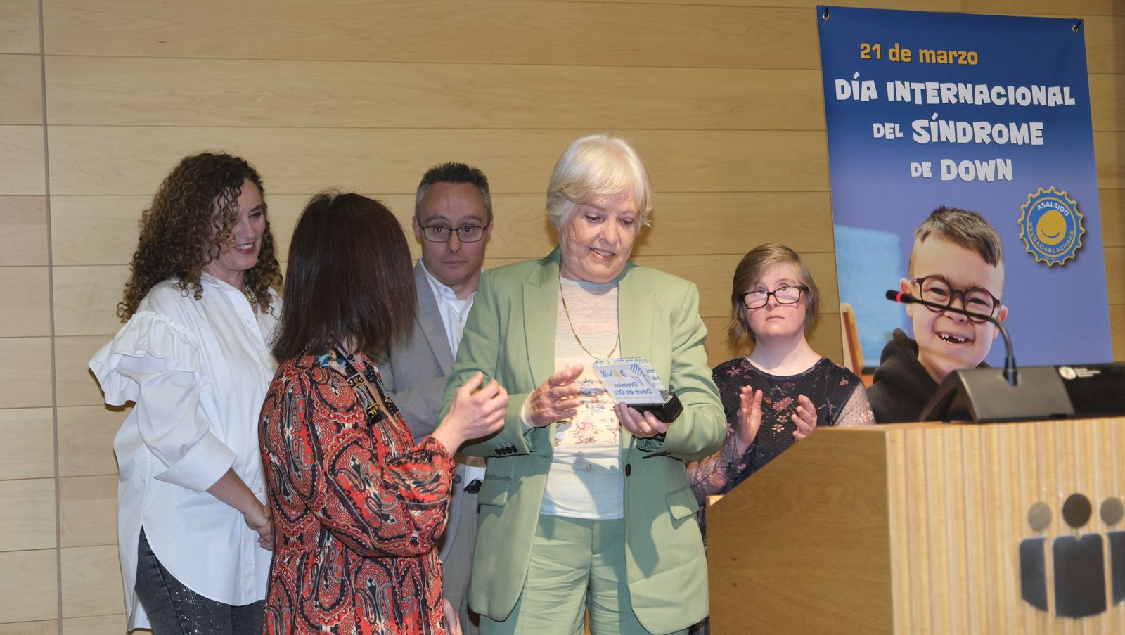 Imágenes de la entrega de los Down de Oro de Almería