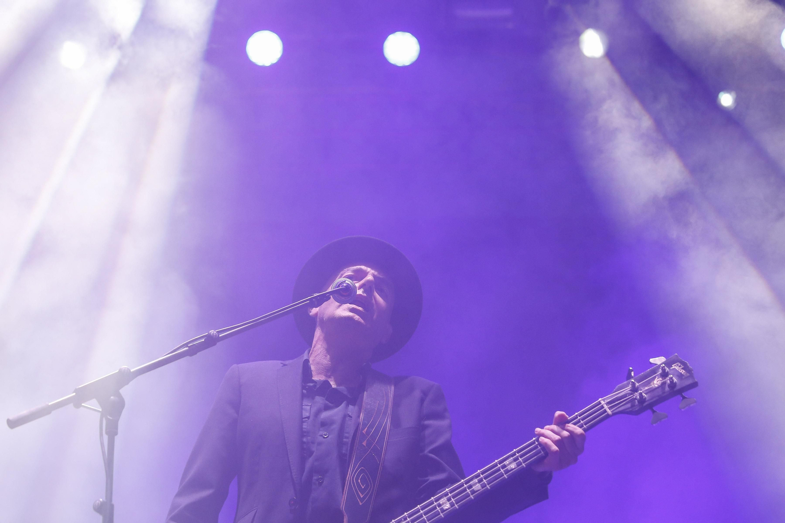 Antonio Arias, en un concierto de Lagartija Nick celebrado en 2018. Antonio Arias, en un concierto de Lagartija Nick celebrado en 2018.