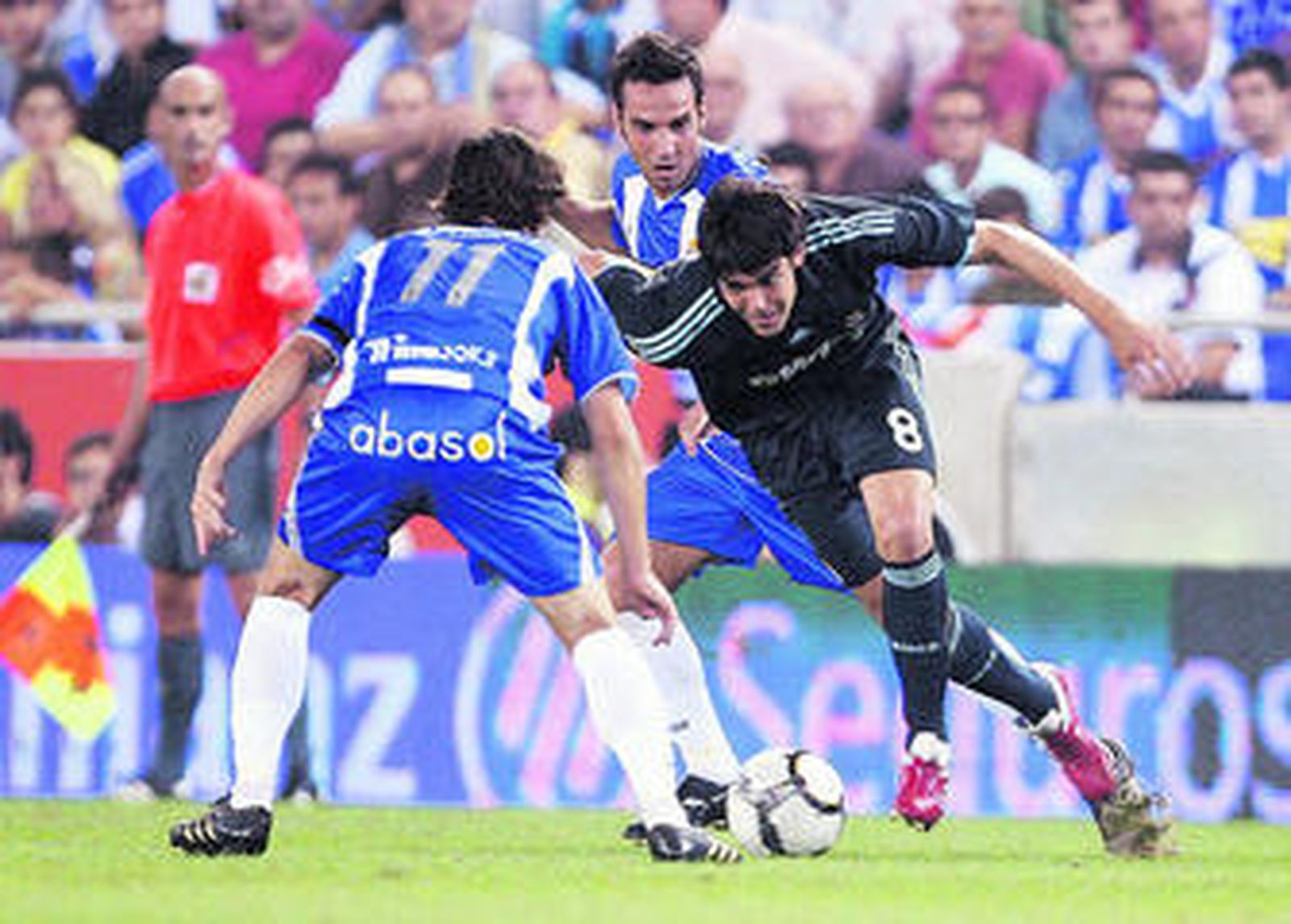 Los goles de Granero, Guti y Kaká dan la segunda victoria de la temporada a los 'merengues'.