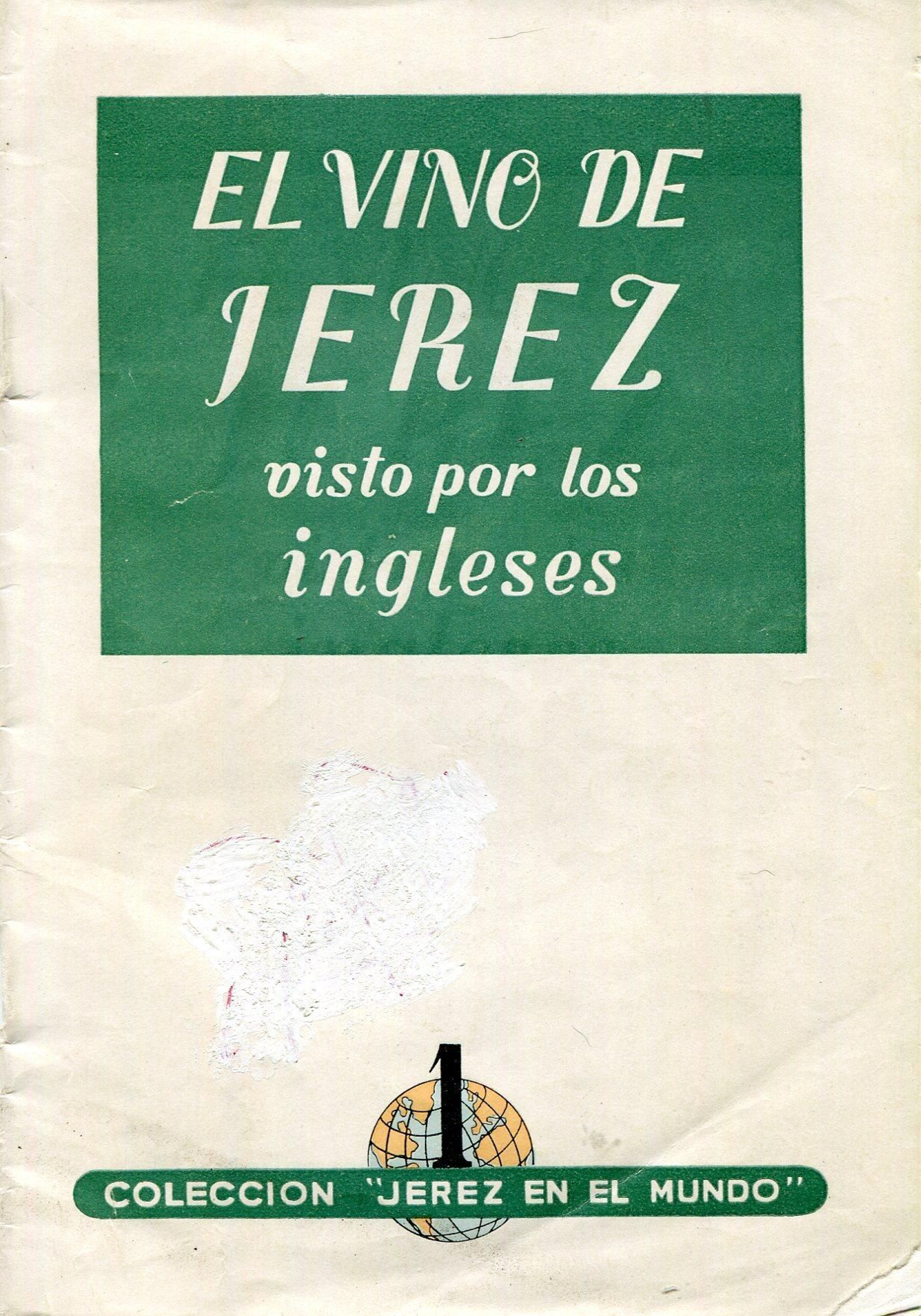 Folleto de ‘Jerez visto por los ingleses’.