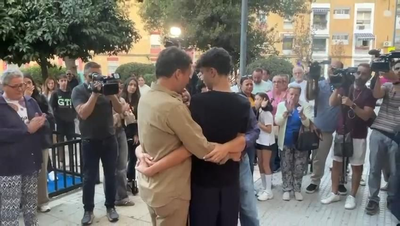 Concentración en Sevilla en recuerdo de Sandra