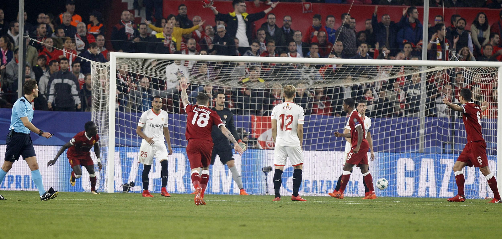 las imágenes del Sevilla-Liverpool