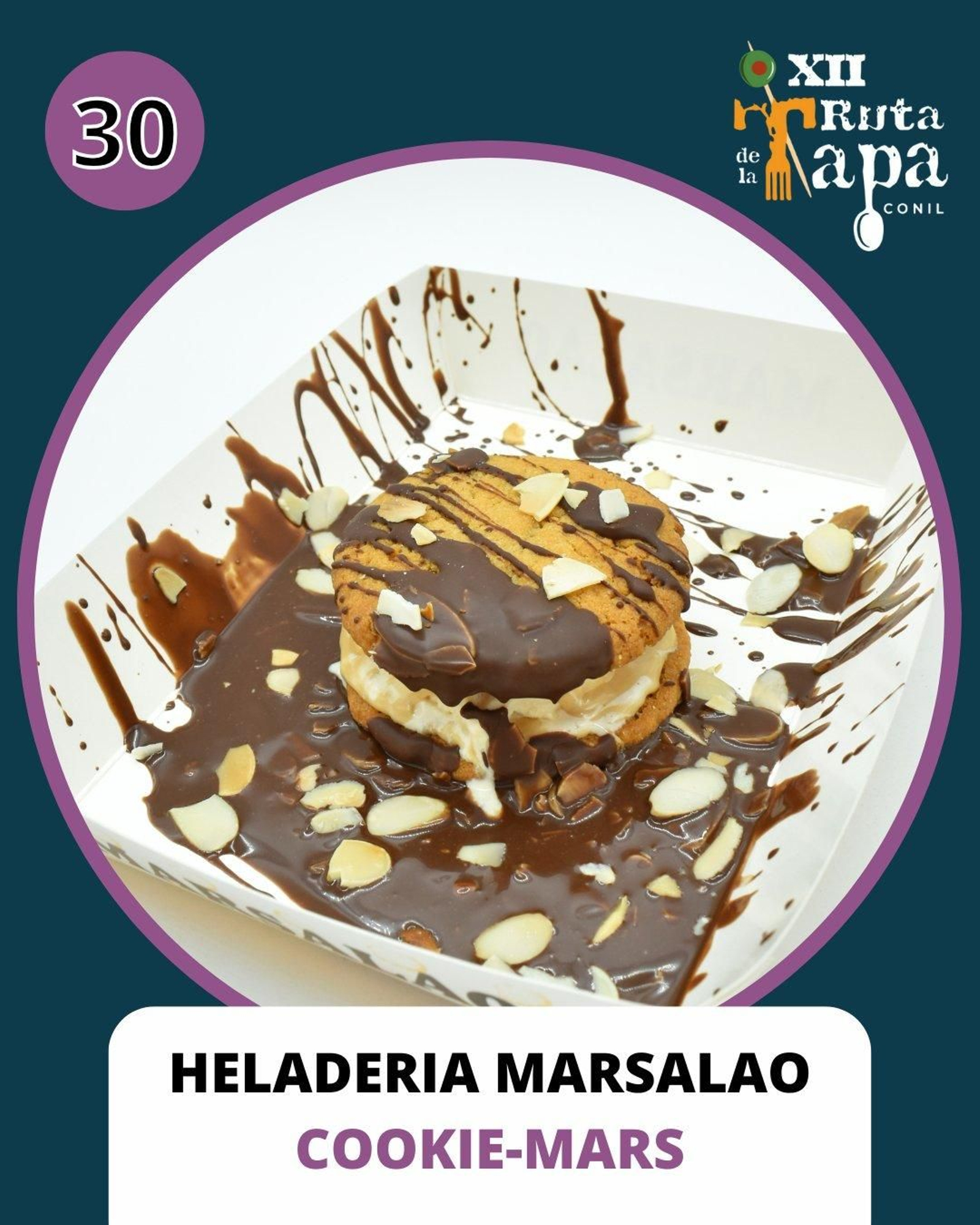 Heladería Marsalao / Postre: Cookie-Mars