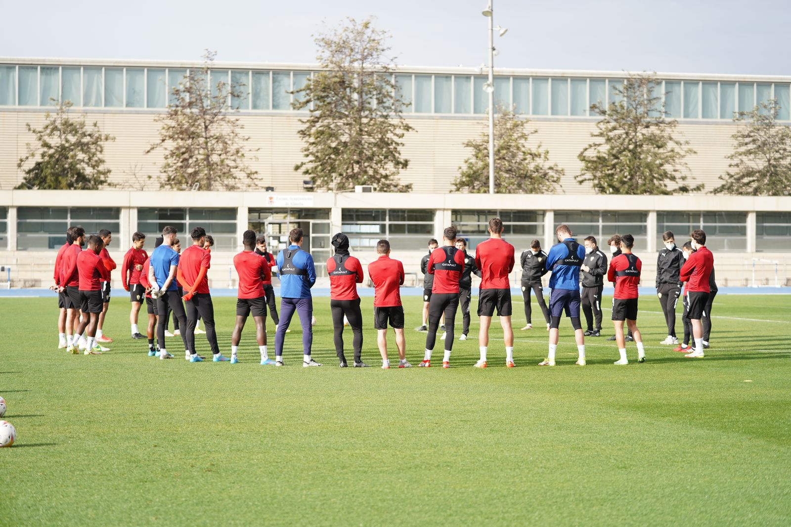 Entrenamiento del Almería