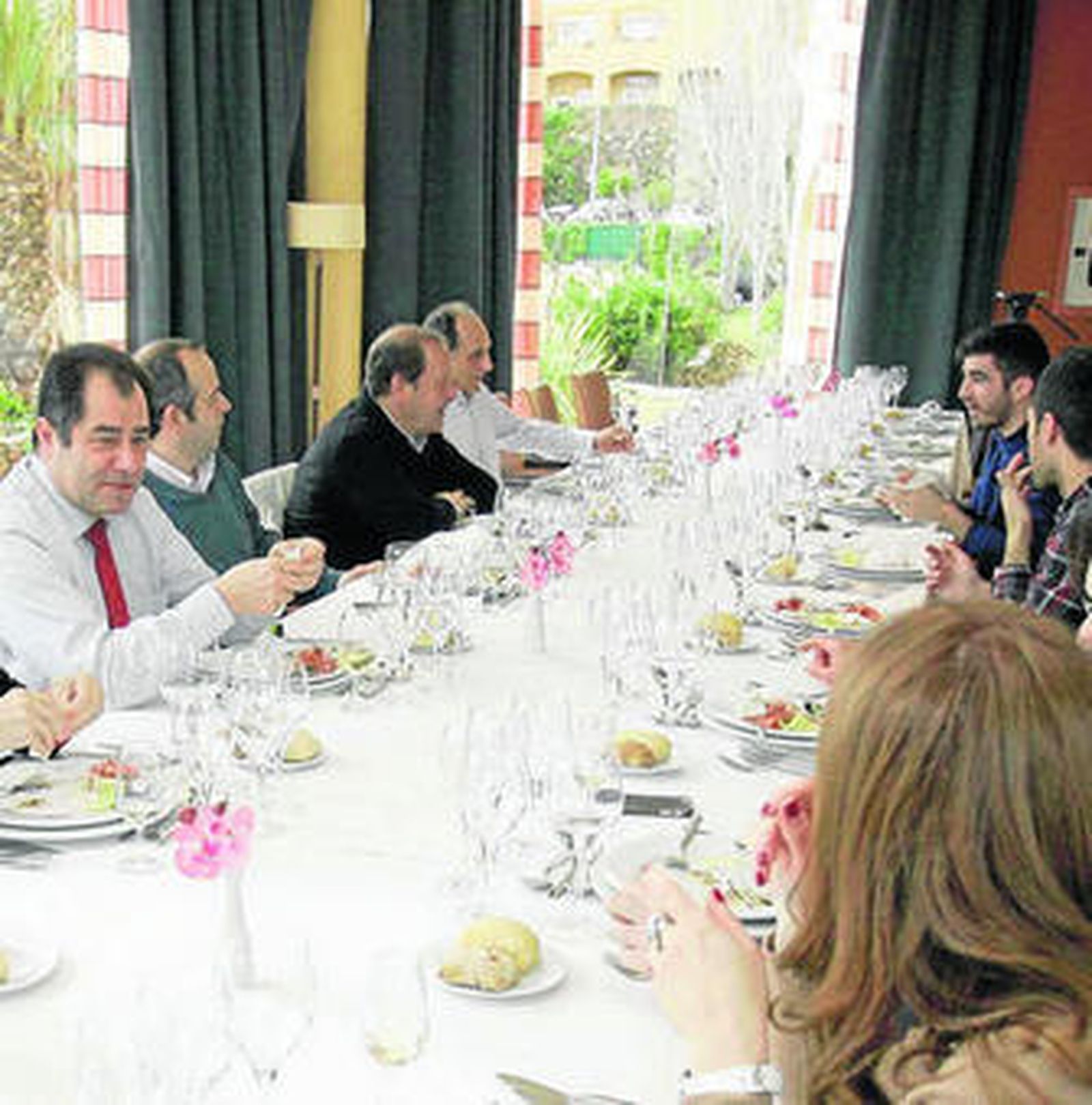 Los comensales disfrutaron de un menú lleno de contrastes.