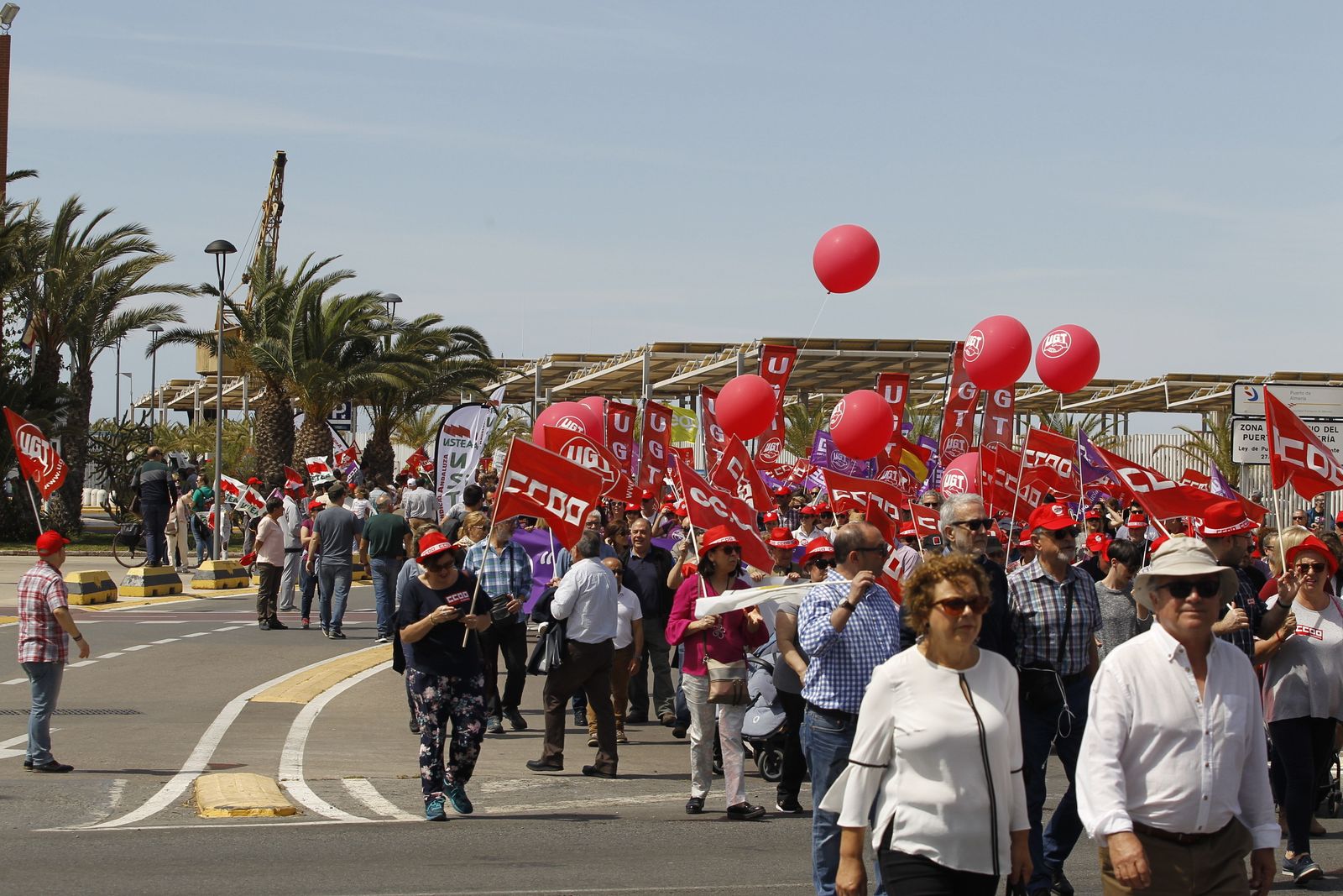 Fotogalería Manifestación del Primero de Mayo. Día Internacional de los Trabajadores. Almería