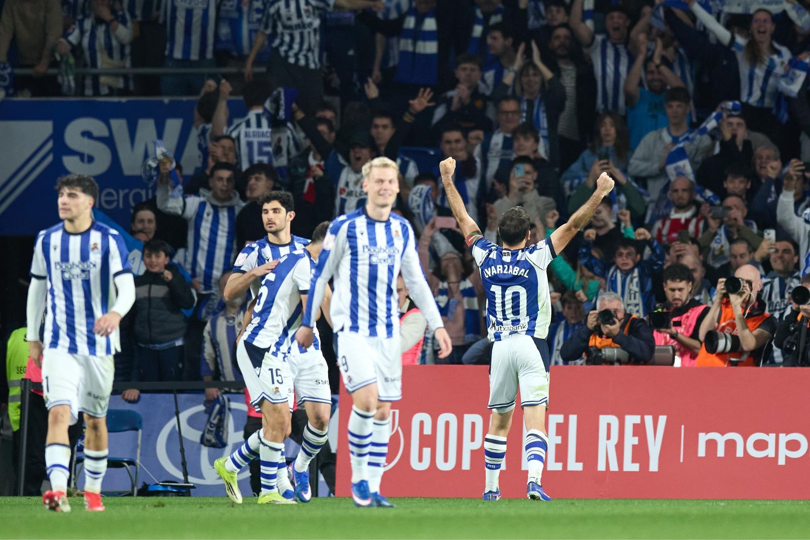Las fotos de la semifinal Real Sociedad-Athletic