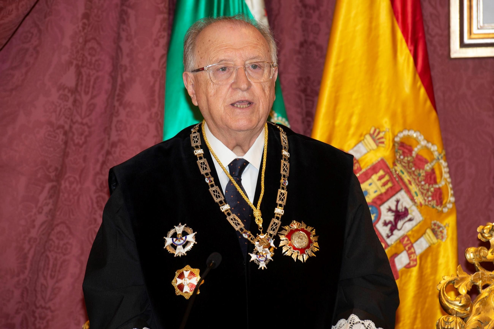 José Blas Fernández, presidente de los Graduados Sociales gaditanos.