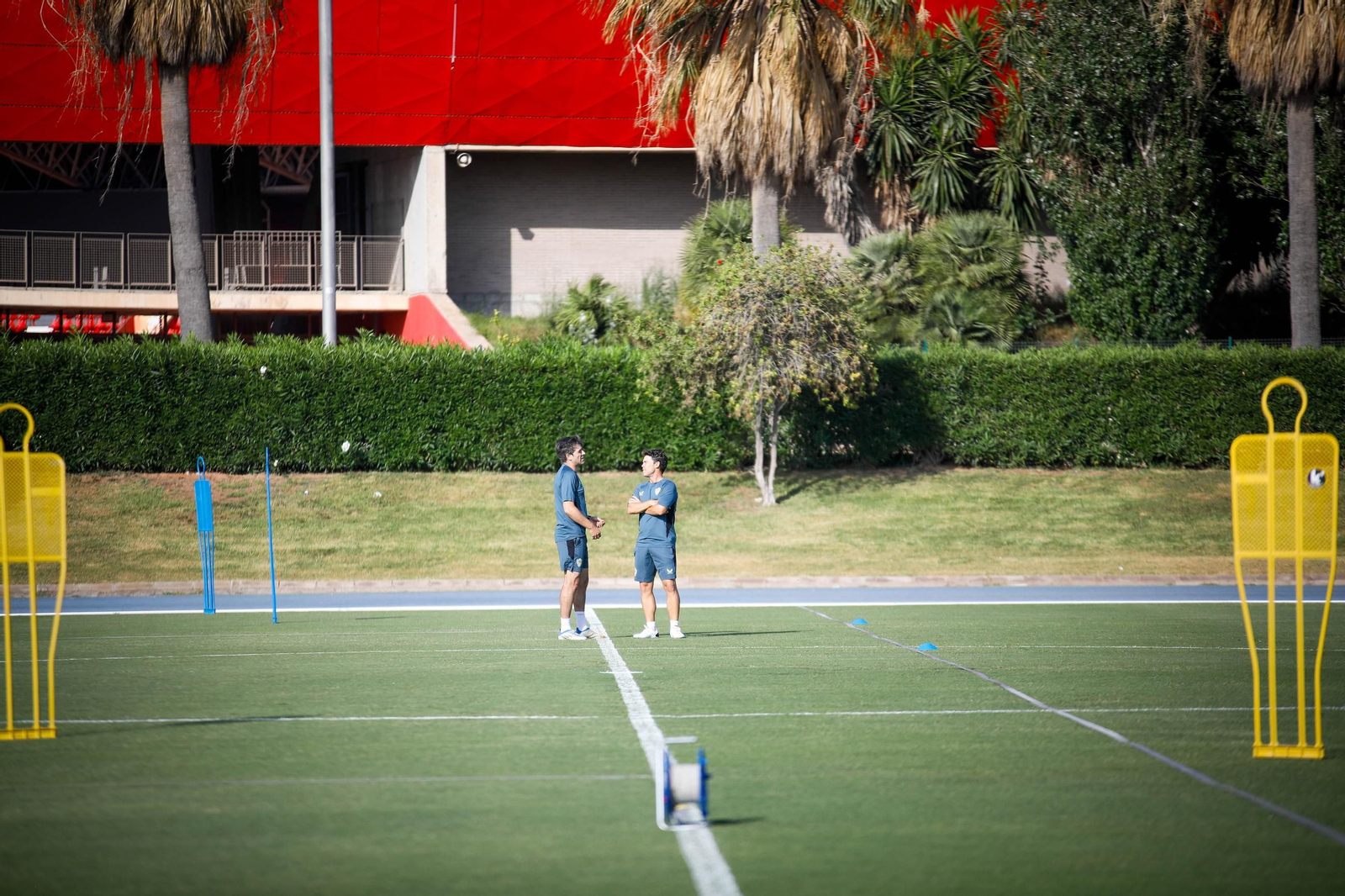 Primer entrenamiento pretemporada del Almería, en imágenes