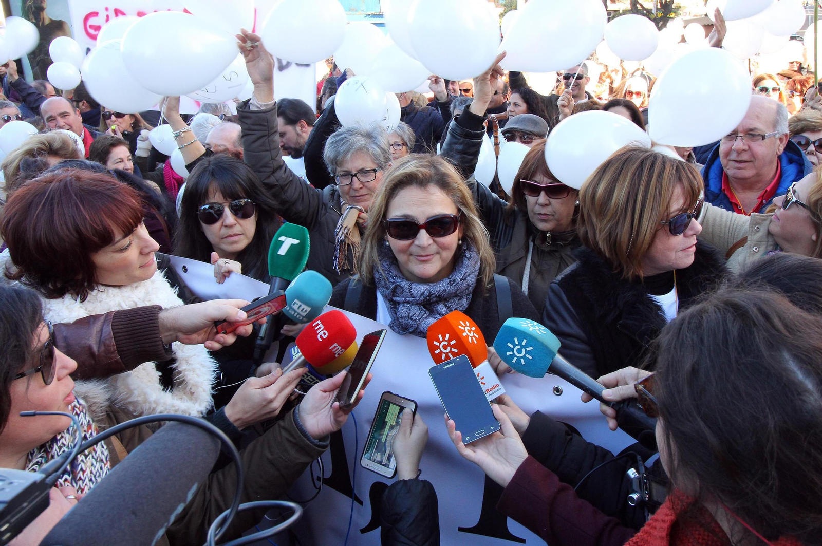 La marea blanca, en Huelva