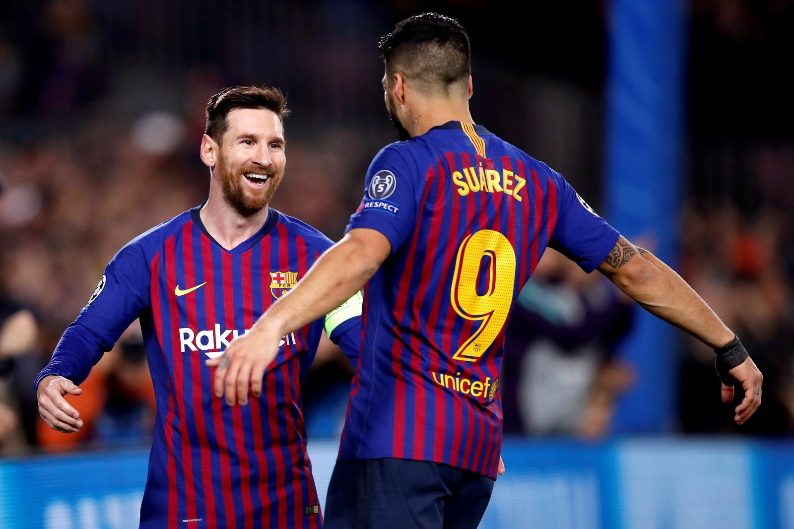 Las imágenes del Barcelona-Olympique de Lyon de Champions
