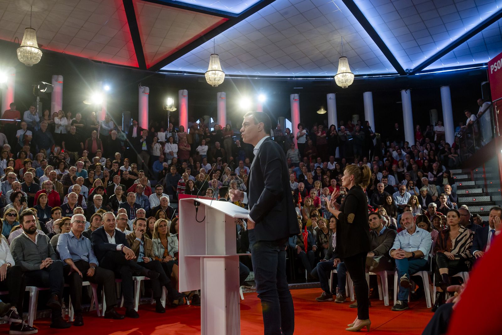Imágenes del mitin del PSOE en Cádiz