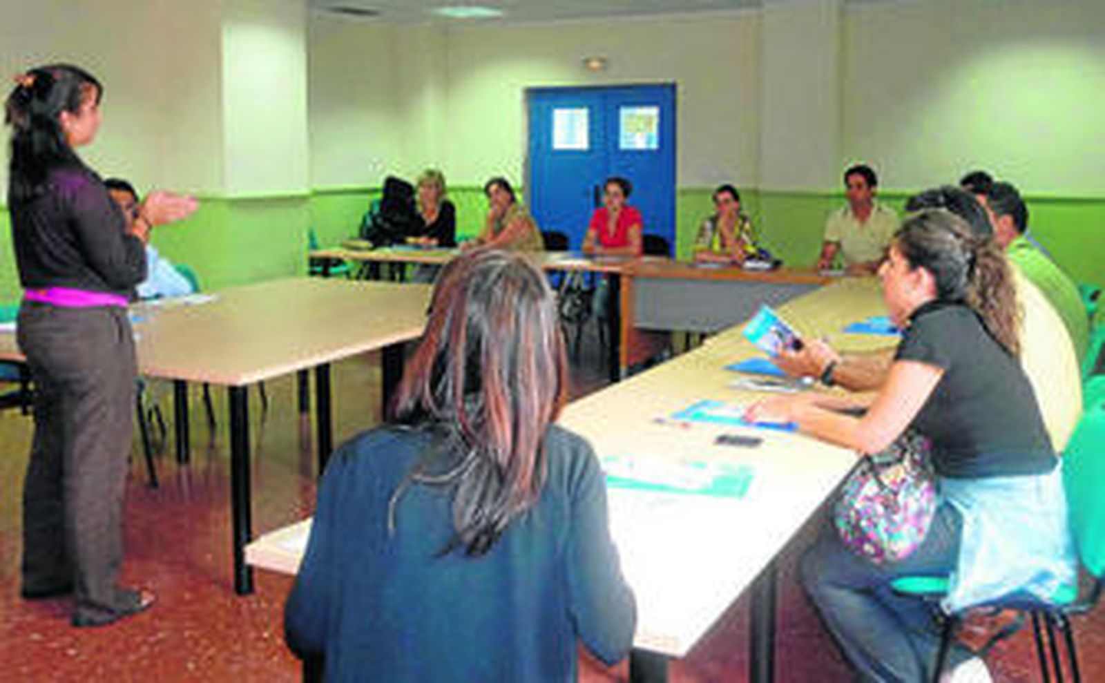 Un momento del seminario municipal.