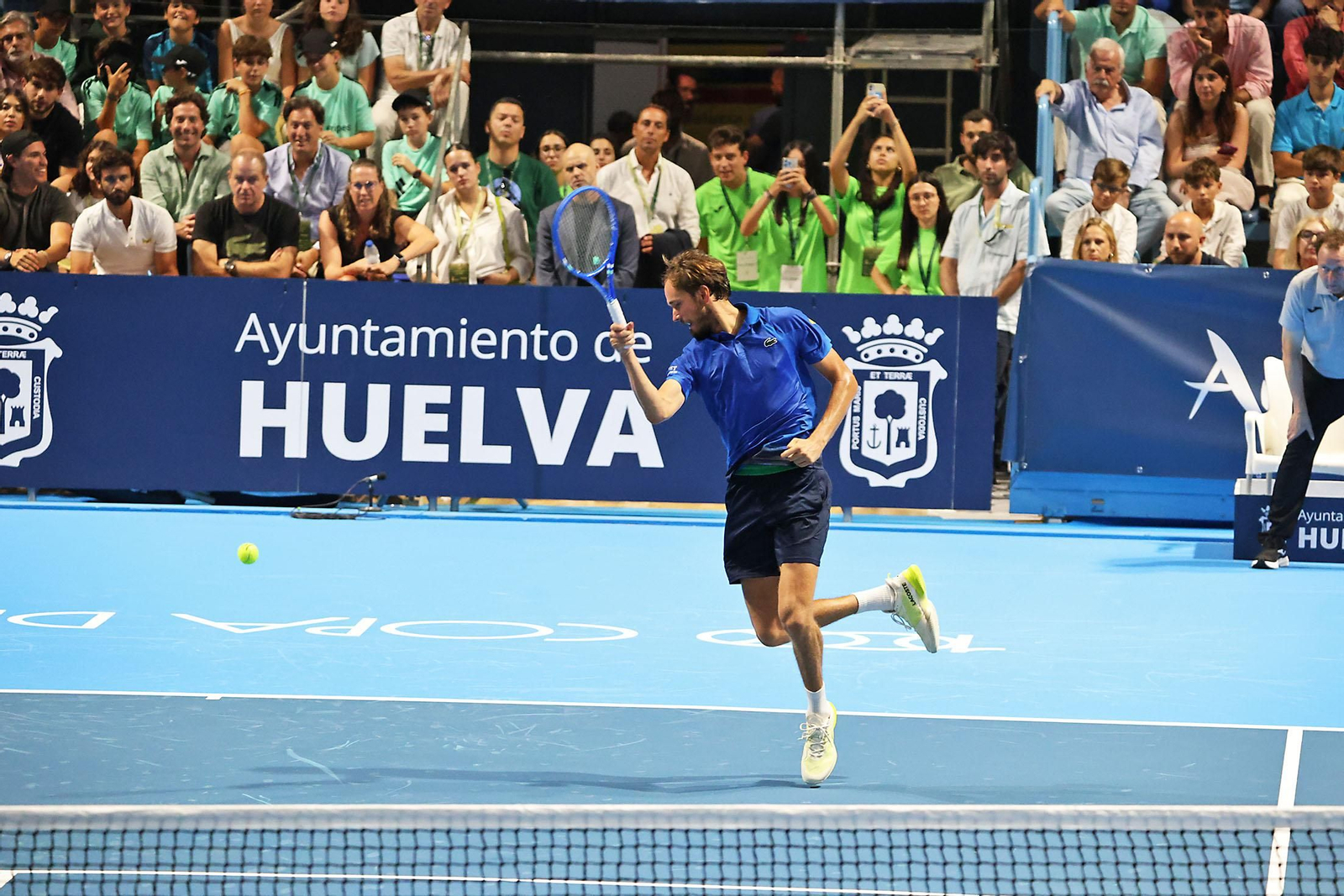 Imágenes de la final masculina de la Copa del Rey de tenis entre Daniil Medvedev y Alejandro Davidovich