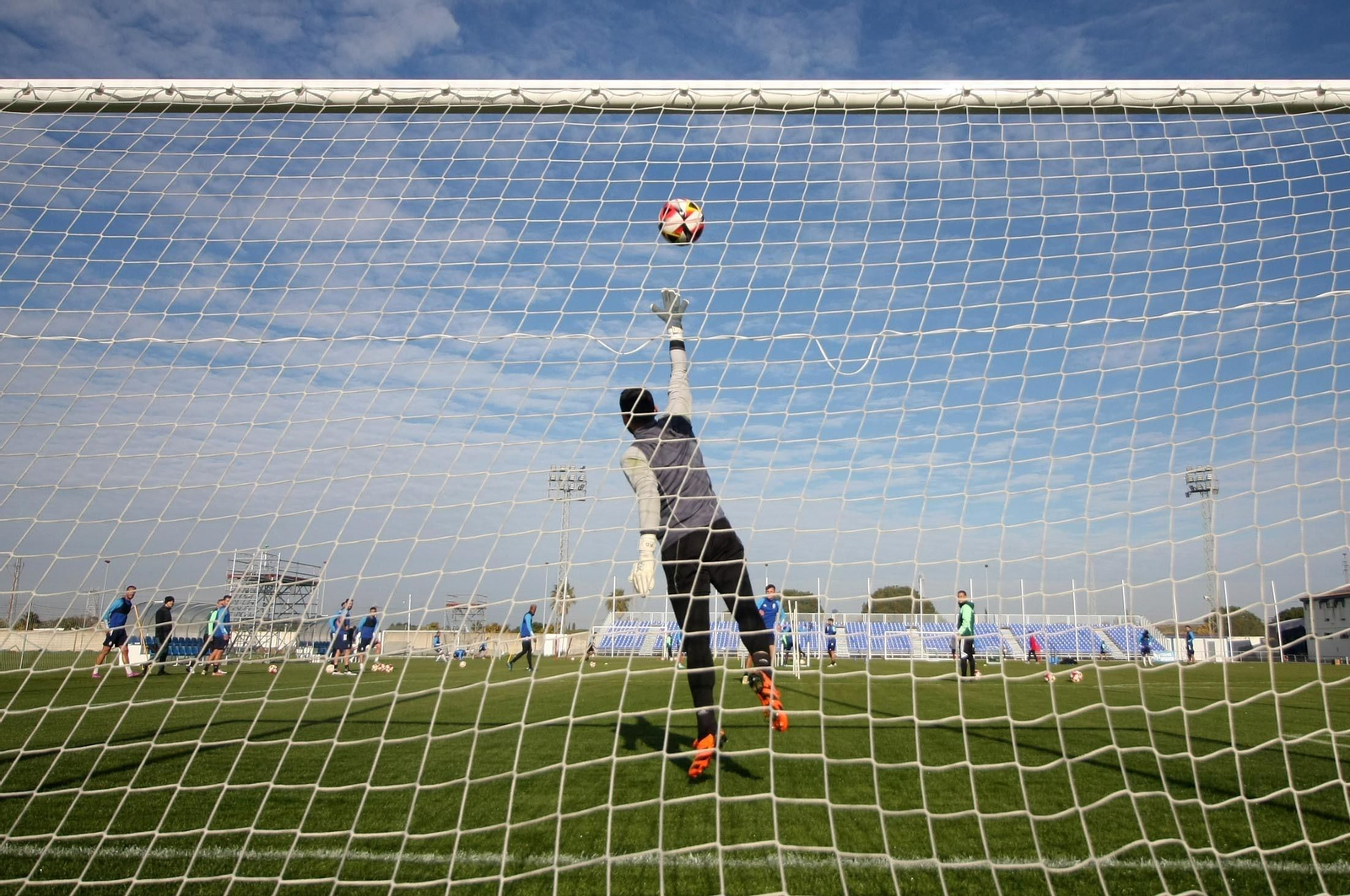 Entrenamiento del Recreativo de Huelva en imágenes