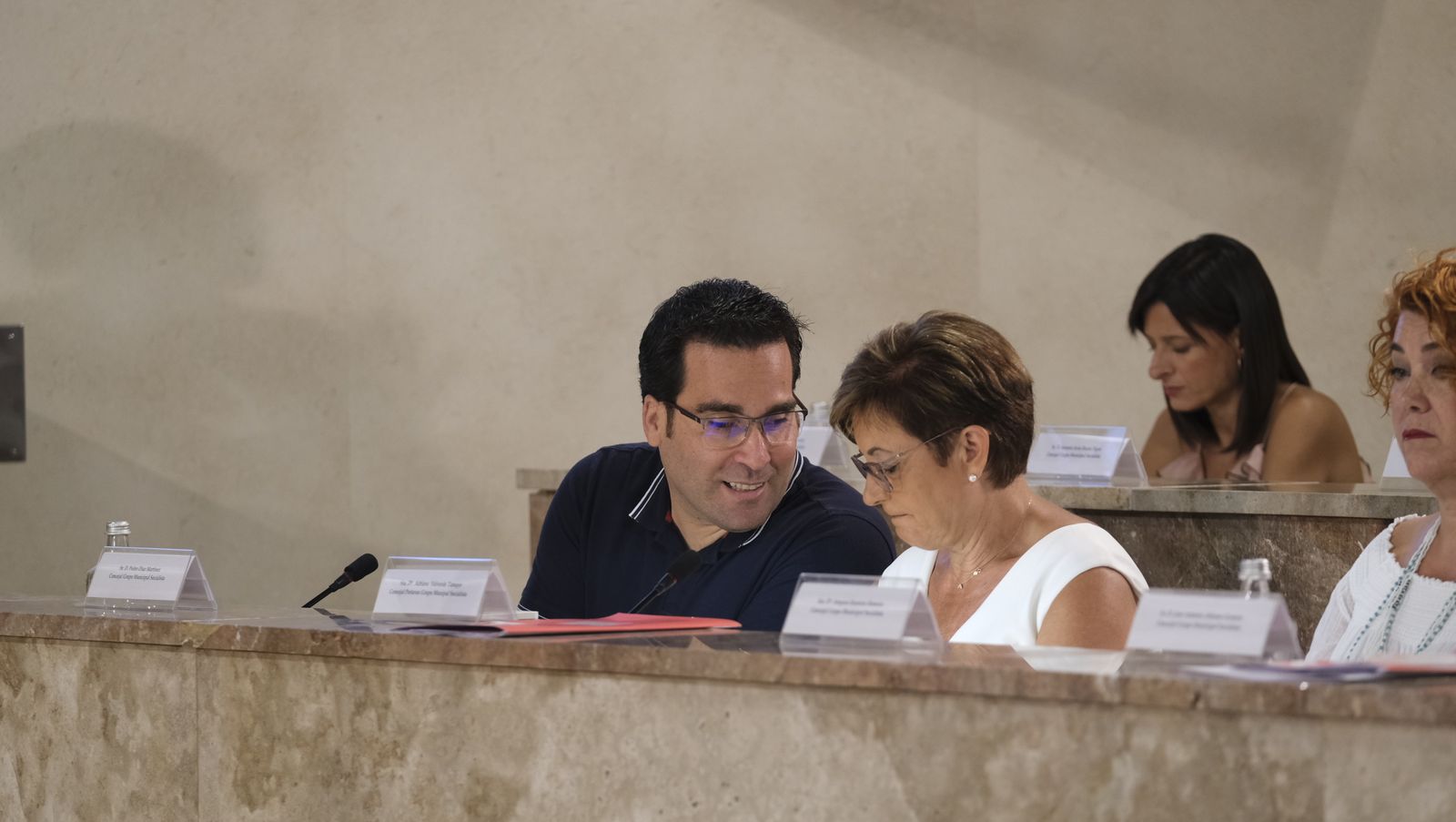 Imágenes del pleno ordinario del Ayuntamiento de Almería