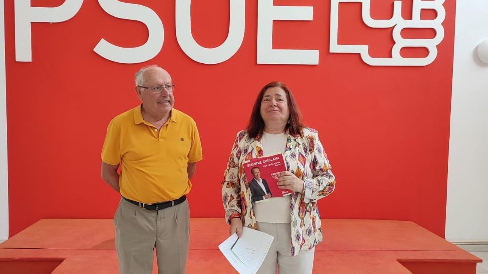 Momento en la rueda de prensa.