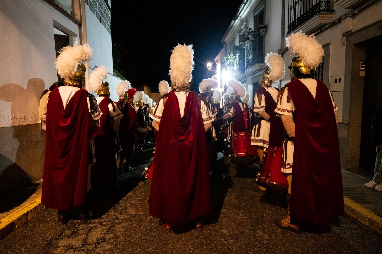 Lunes Santo en Villanueva de Córdoba: Las fotografías del Cautivo y la Virgen de la Paz