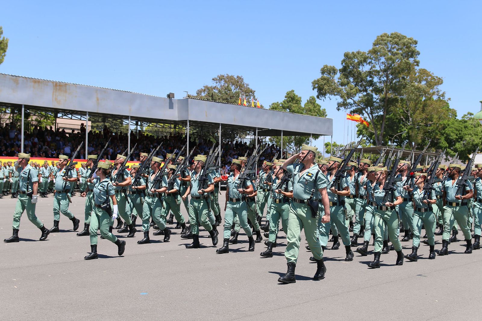 Fotogalería del desfile del Sábado Legionario DIFAS 2022