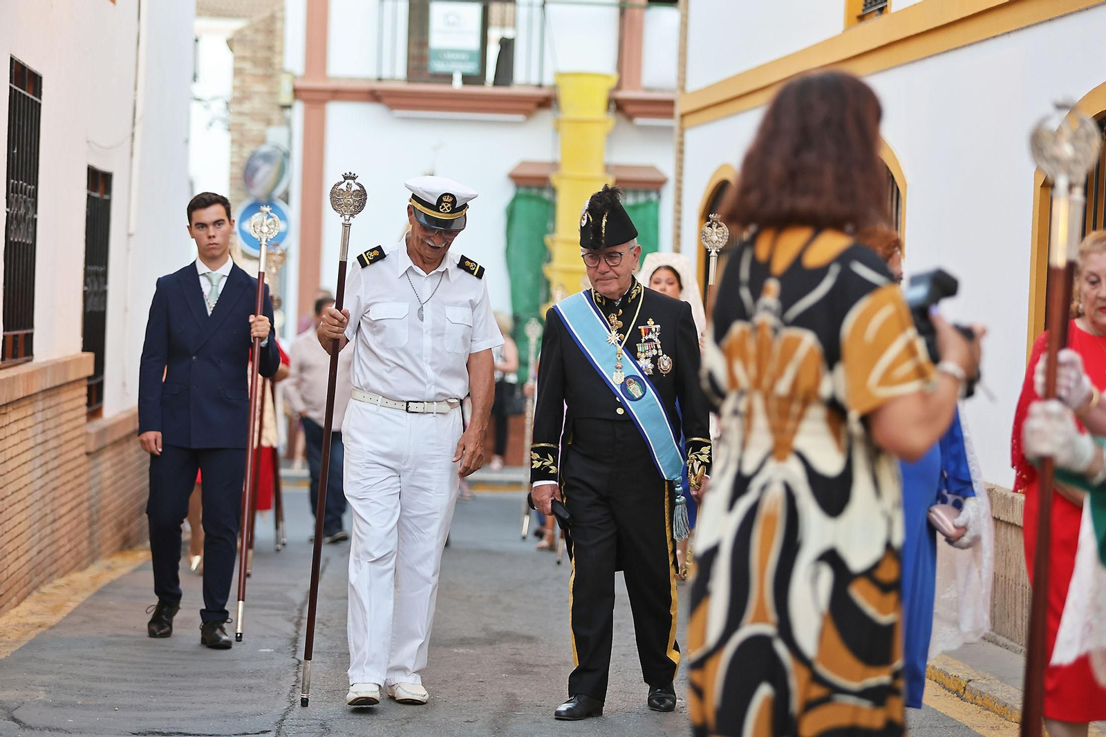 Imágenes de la procesión de Nuestra Señora de los Milagros en Palos de la Frontera Imágenes de la procesión de Nuestra Señora de los Milagros en Palos de la Frontera