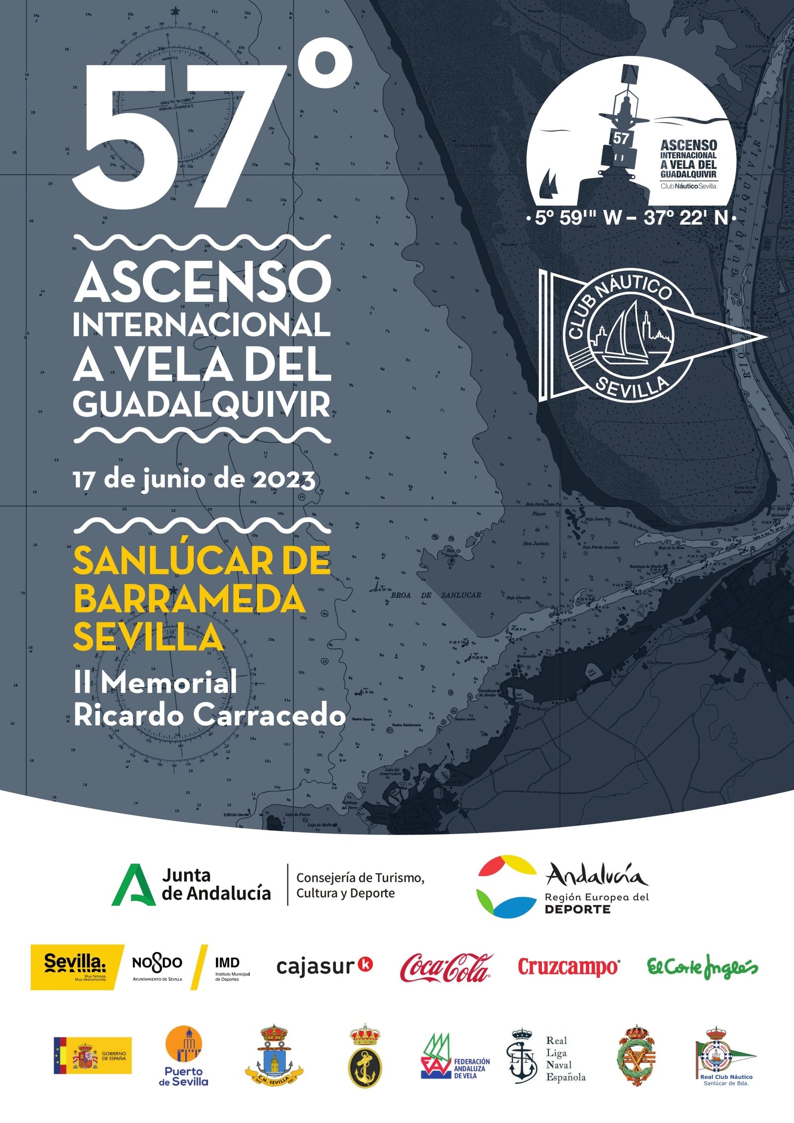 Cartel de la regata.