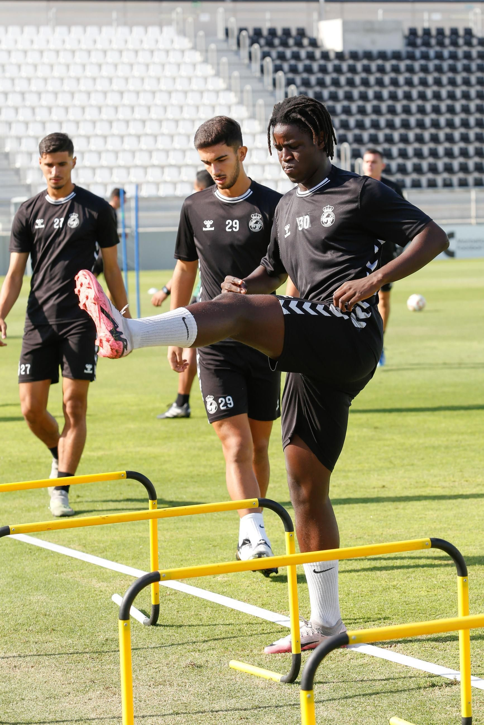 Las fotos del entrenamiento de la Balona previo al partido con el San Fernando