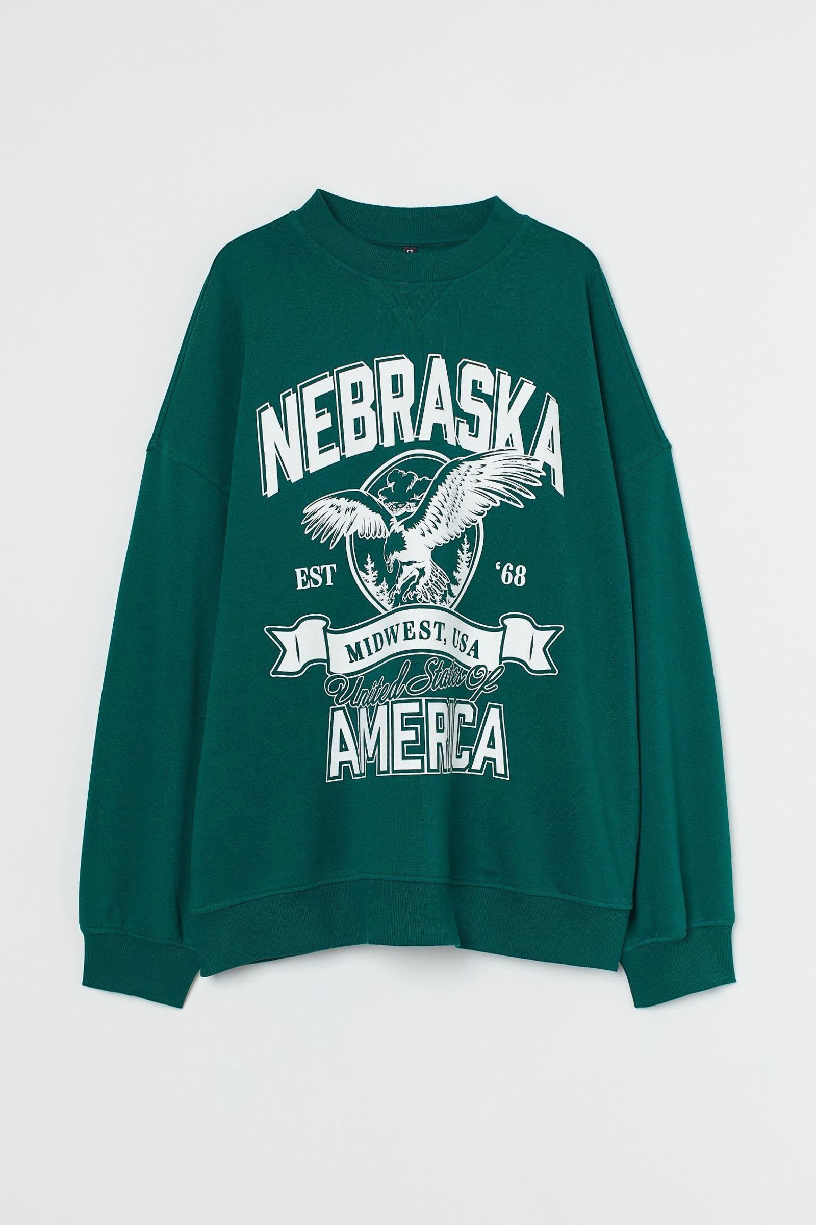 Sudadera verde de H&M.