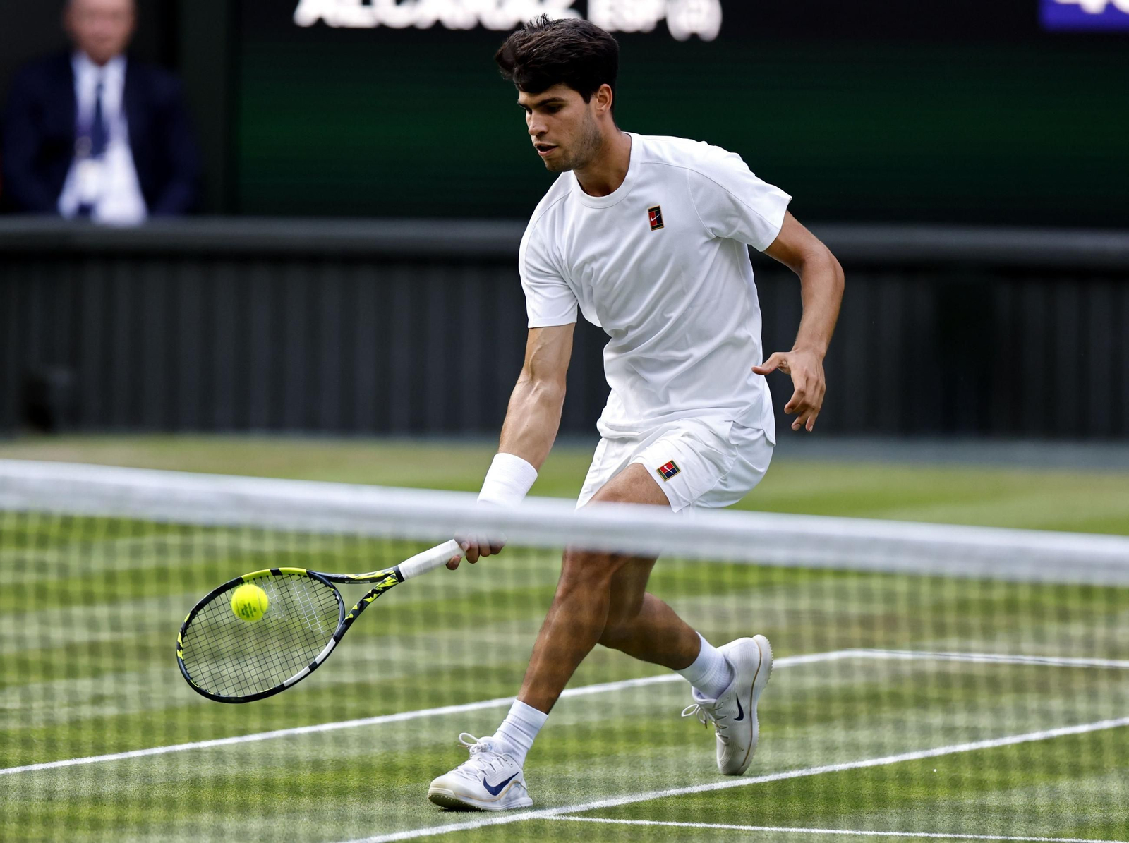 Las fotos de la derrota de Alcaraz ante Sinner en Wimbledon