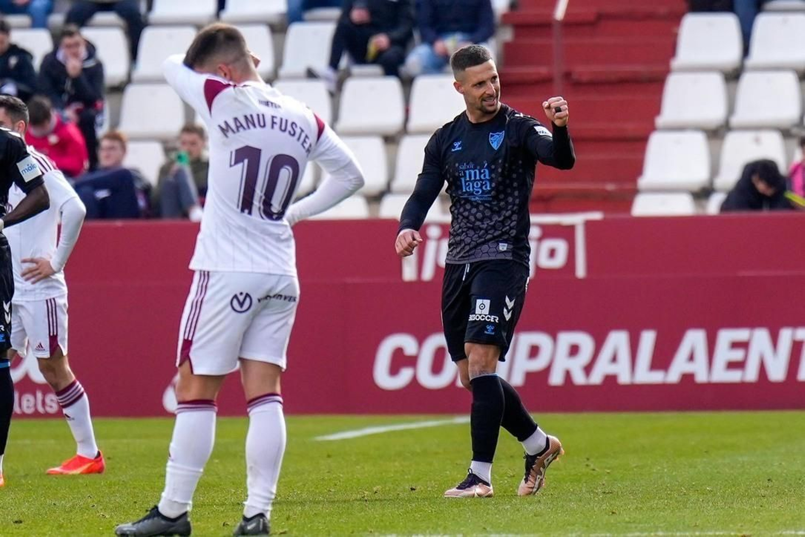 El Albacete - Málaga CF, en imágenes