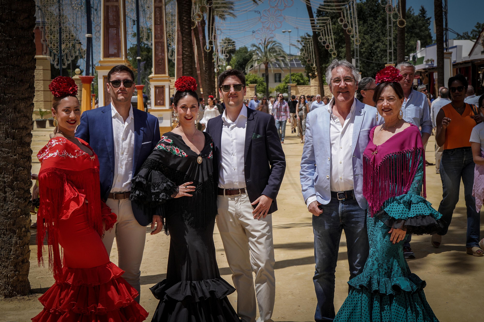Búscate las fotos  del lunes en la Feria de Jerez 2024