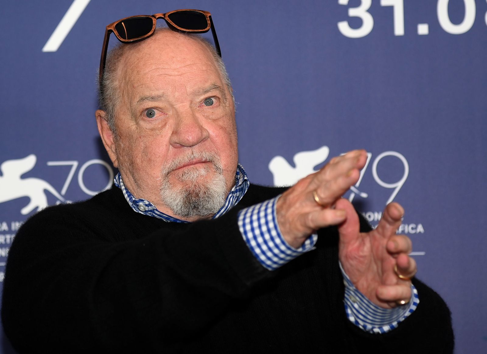 Schrader, en la presentación del filme.