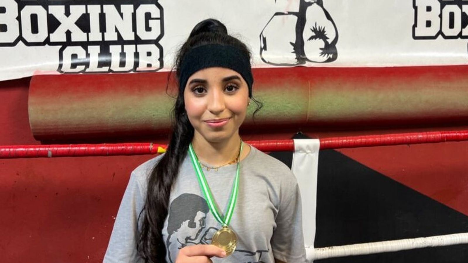 Sumiya, campeona en peso mini mosca iniciado.