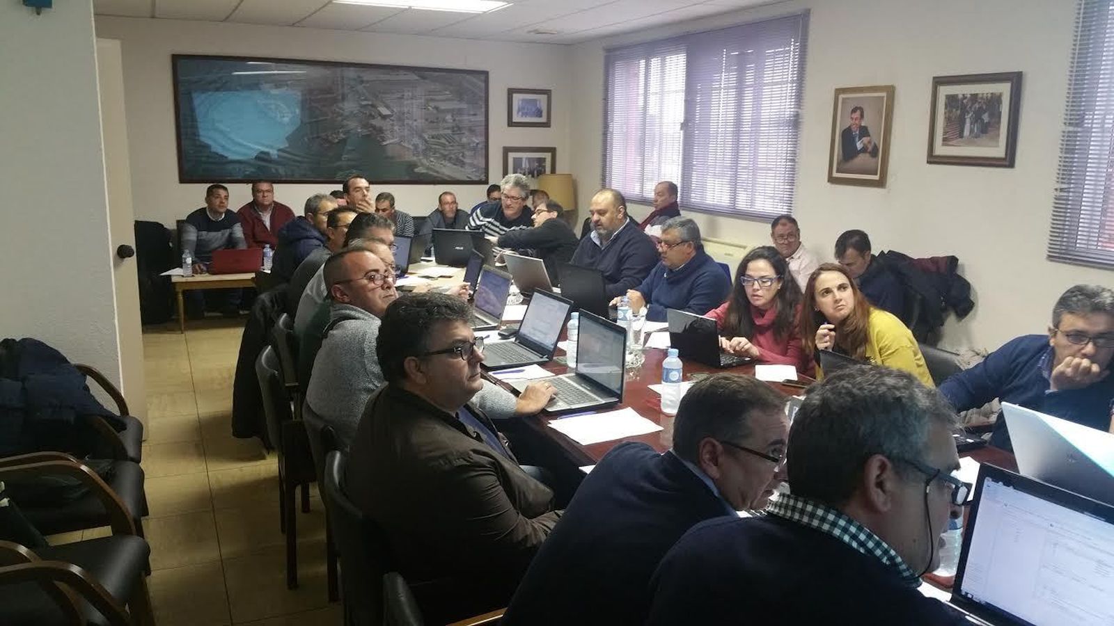 Un momento de las jornadas desarrolladas en la sede de Anamar.