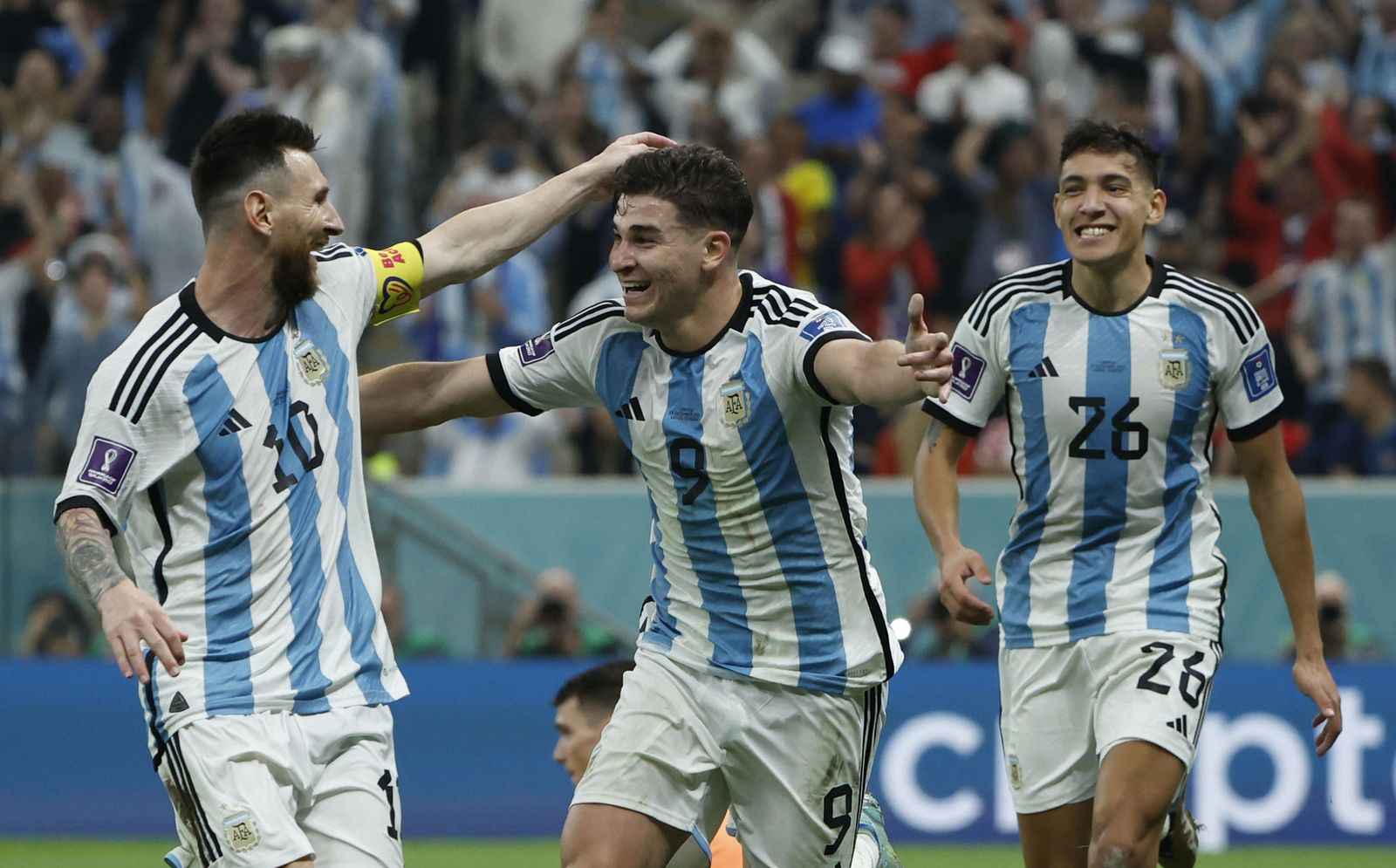 Las fotos de Messi contra Croacia