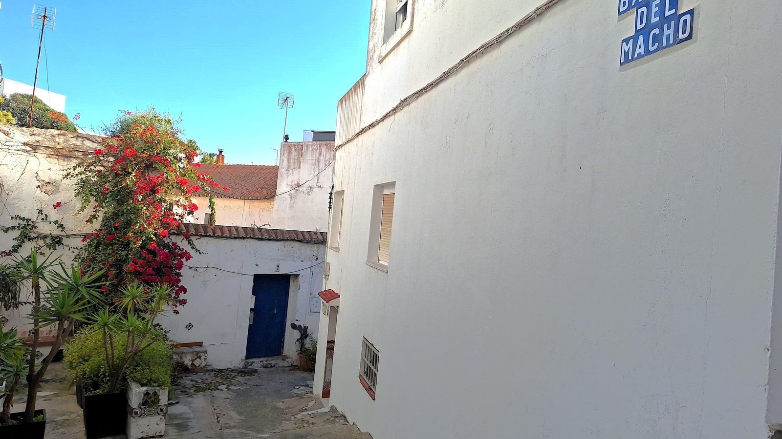 La Bajada del Macho es un callejón en recodo sin salida.