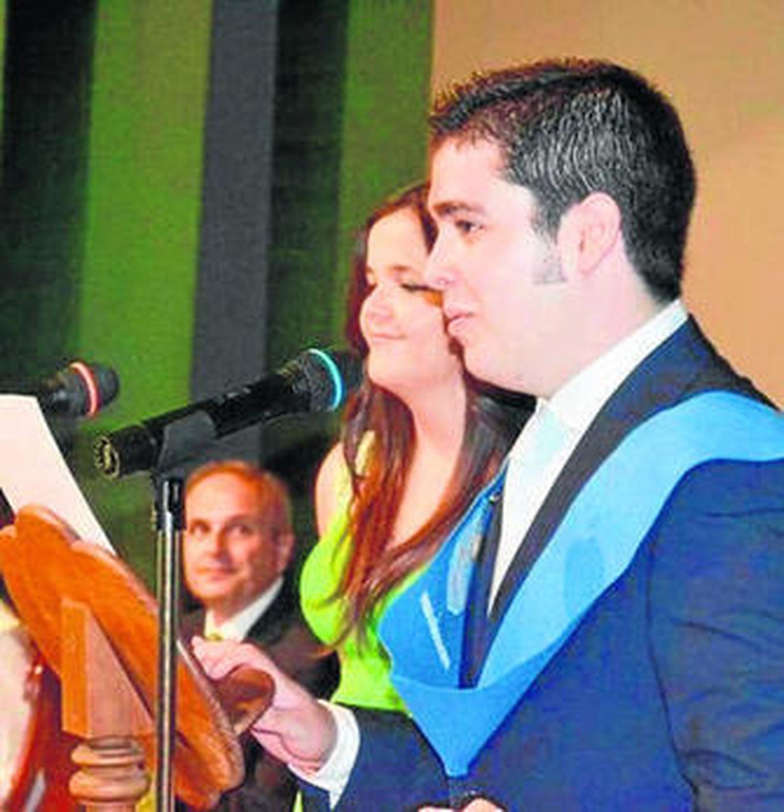 Puesta de Bandas en el Stella Maris