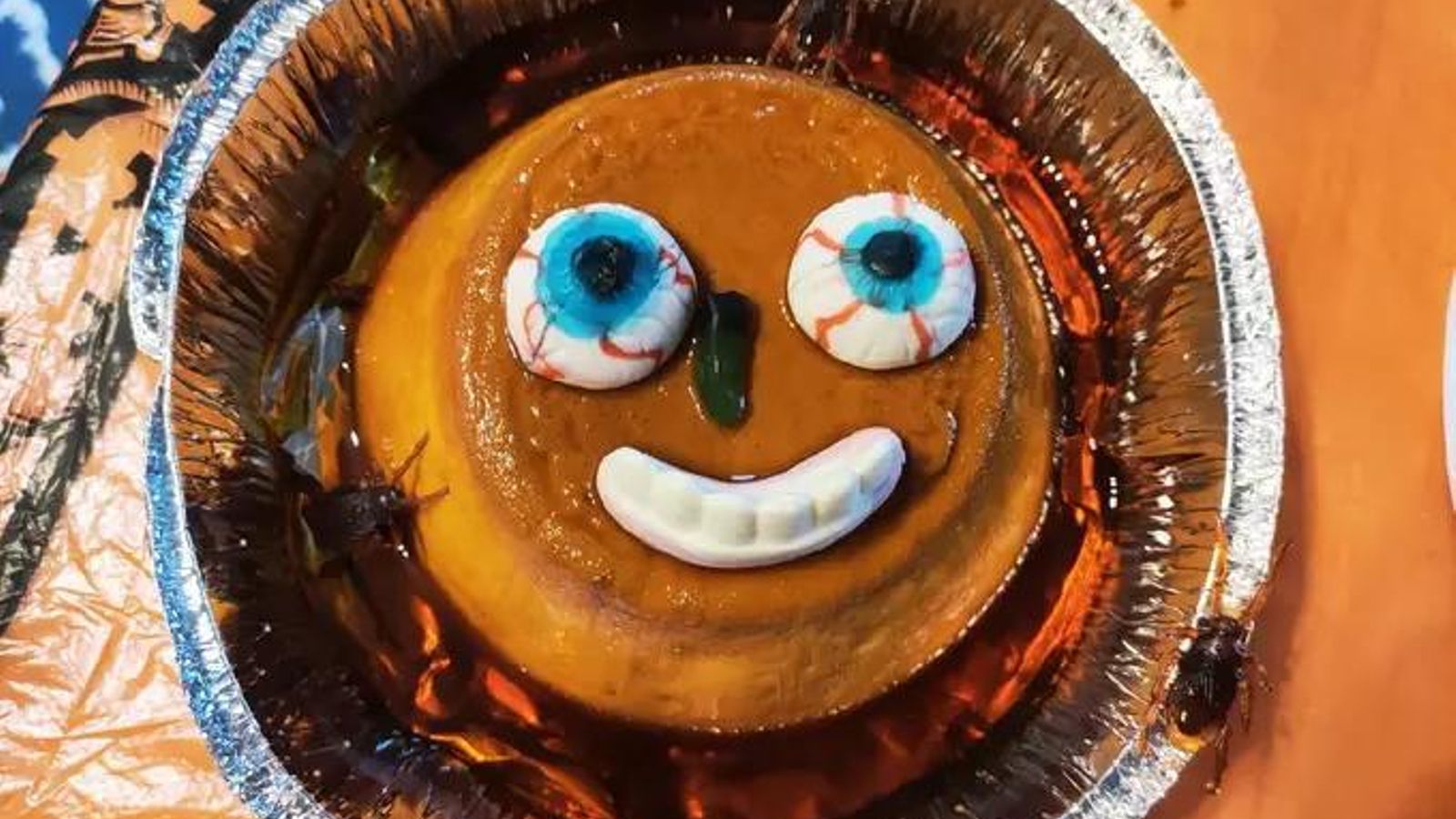 Flan terrorífico
