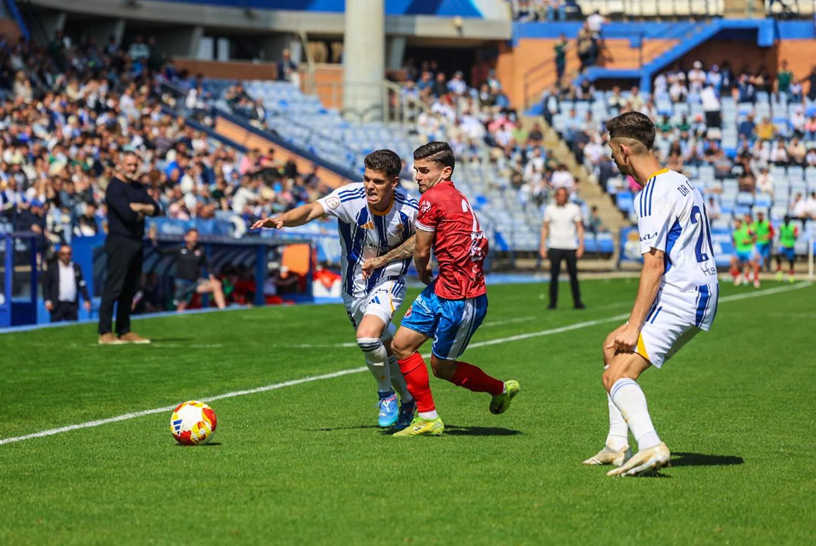 Las mejores fotografías del Recreativo de Huelva-Deportiva Minera