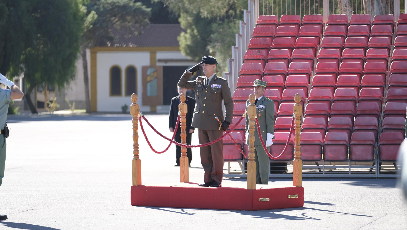 Imágenes de la toma de posesión del nuevo General de la BRILEG, José Agustín Carreras Postigo