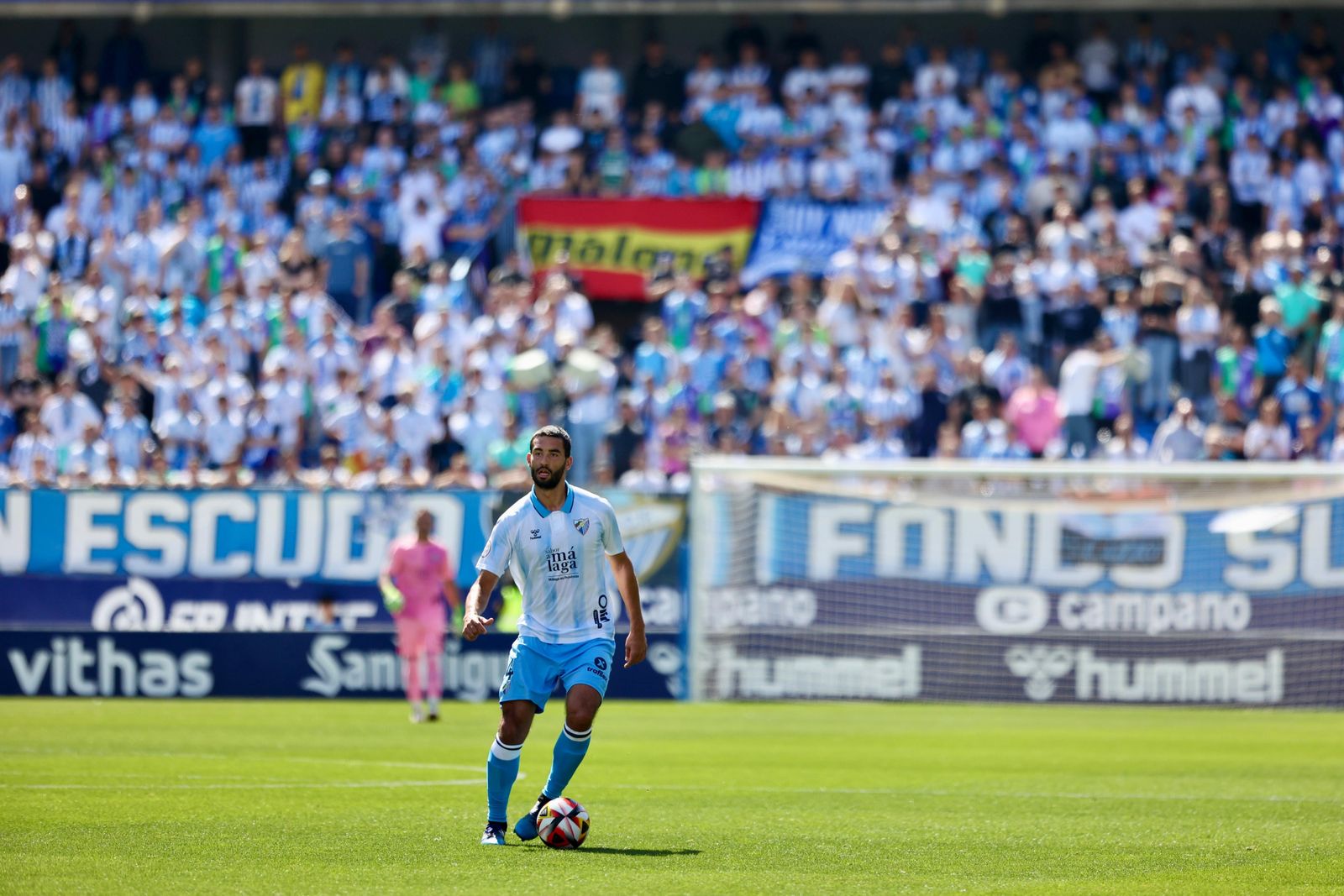 El Málaga CF - Intercity, en fotos