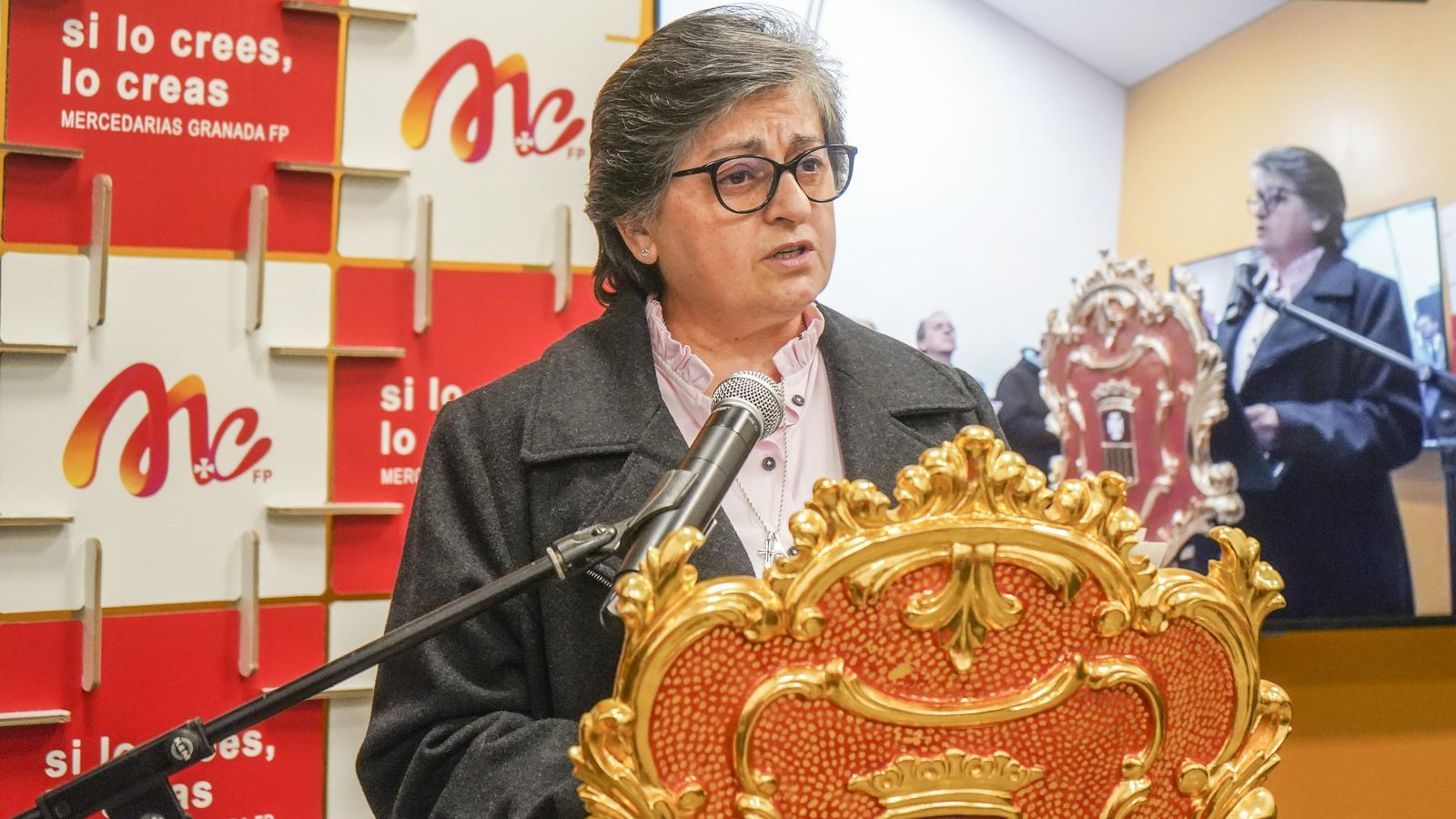 Sor Ángeles Miró, Coordinadora General del Equipo de Titularidad de los Centros Educativos de la Congregación.