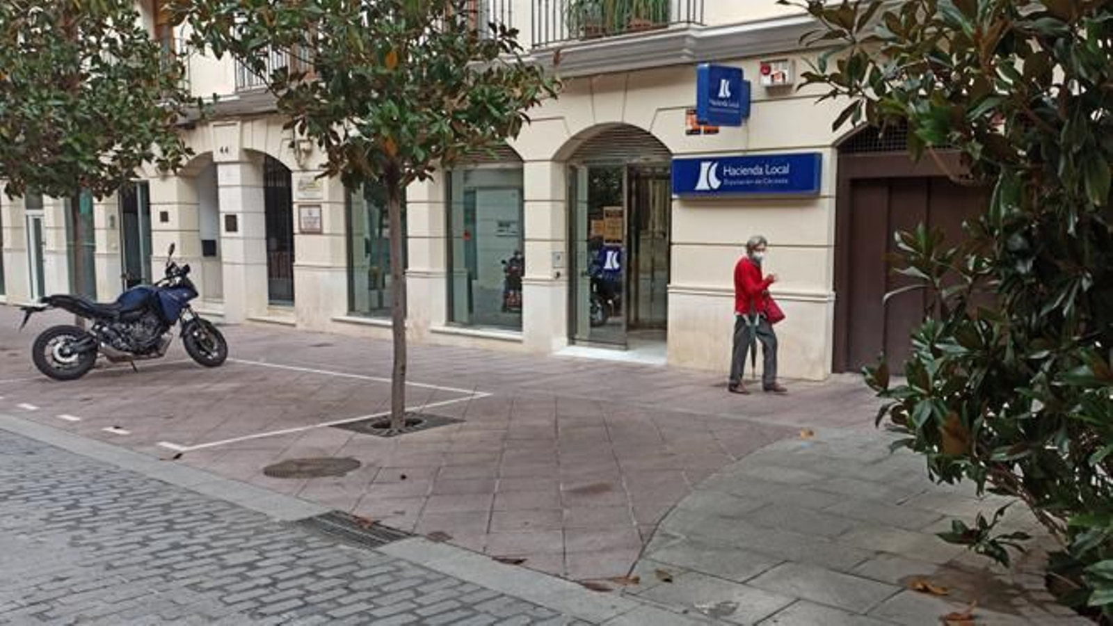 Oficina de Hacienda Local, en la calle San Pedro.