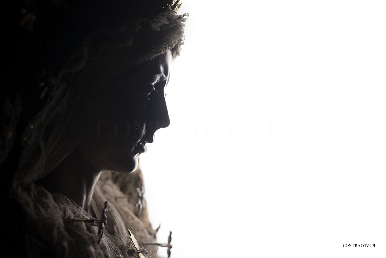 La Esperanza Macarena en una fotografía en su besamanos