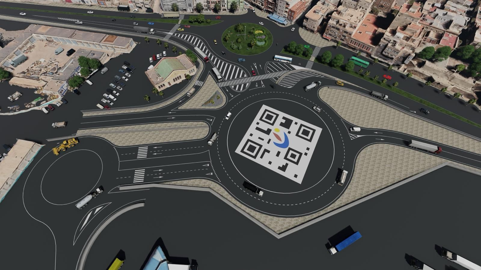 Proyecto de acceso directo al Puerto de Almería desde la N 340a y reordenación de viales internos.