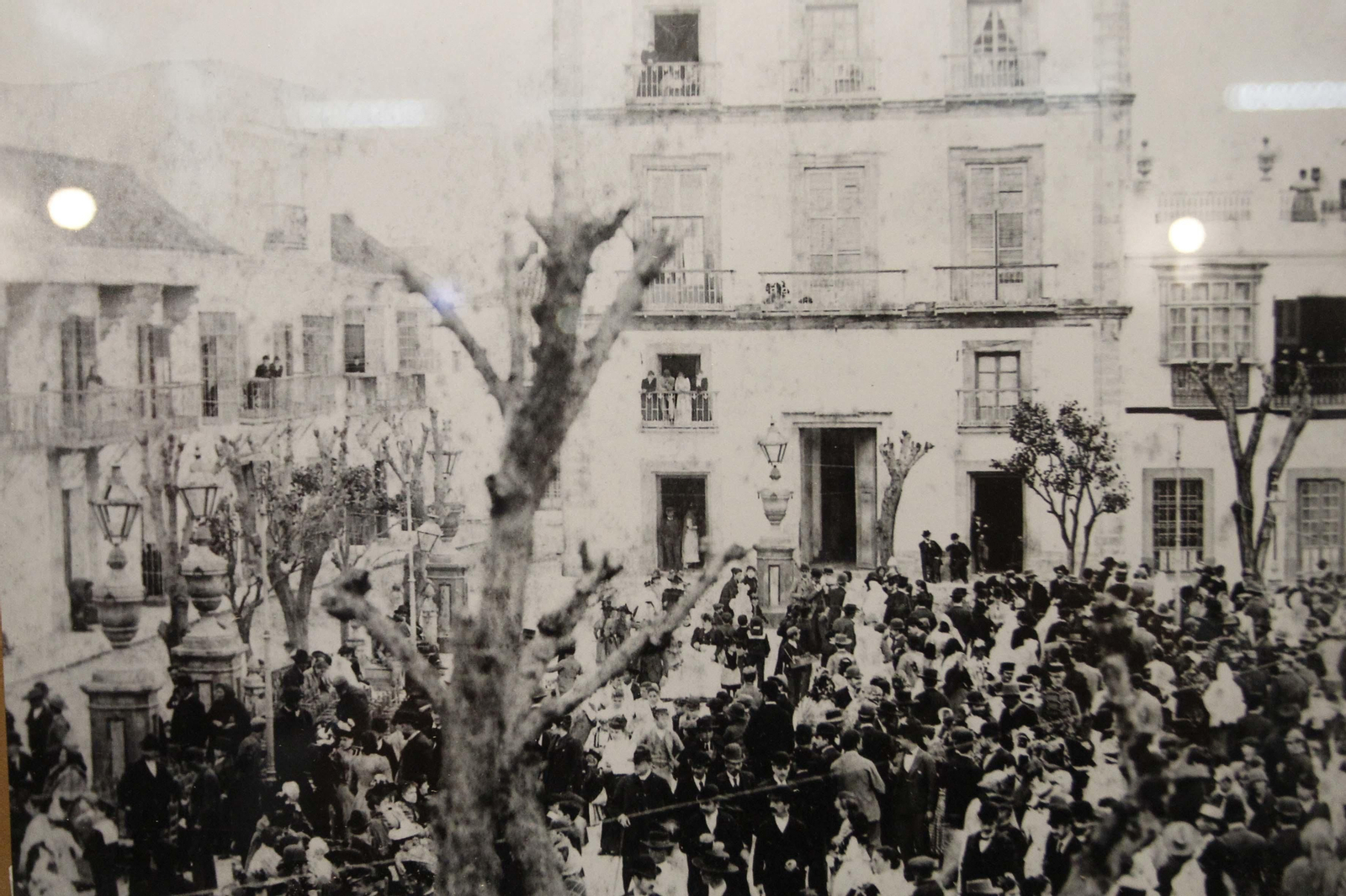Imágenes de la exposición en el Hotel Cristina