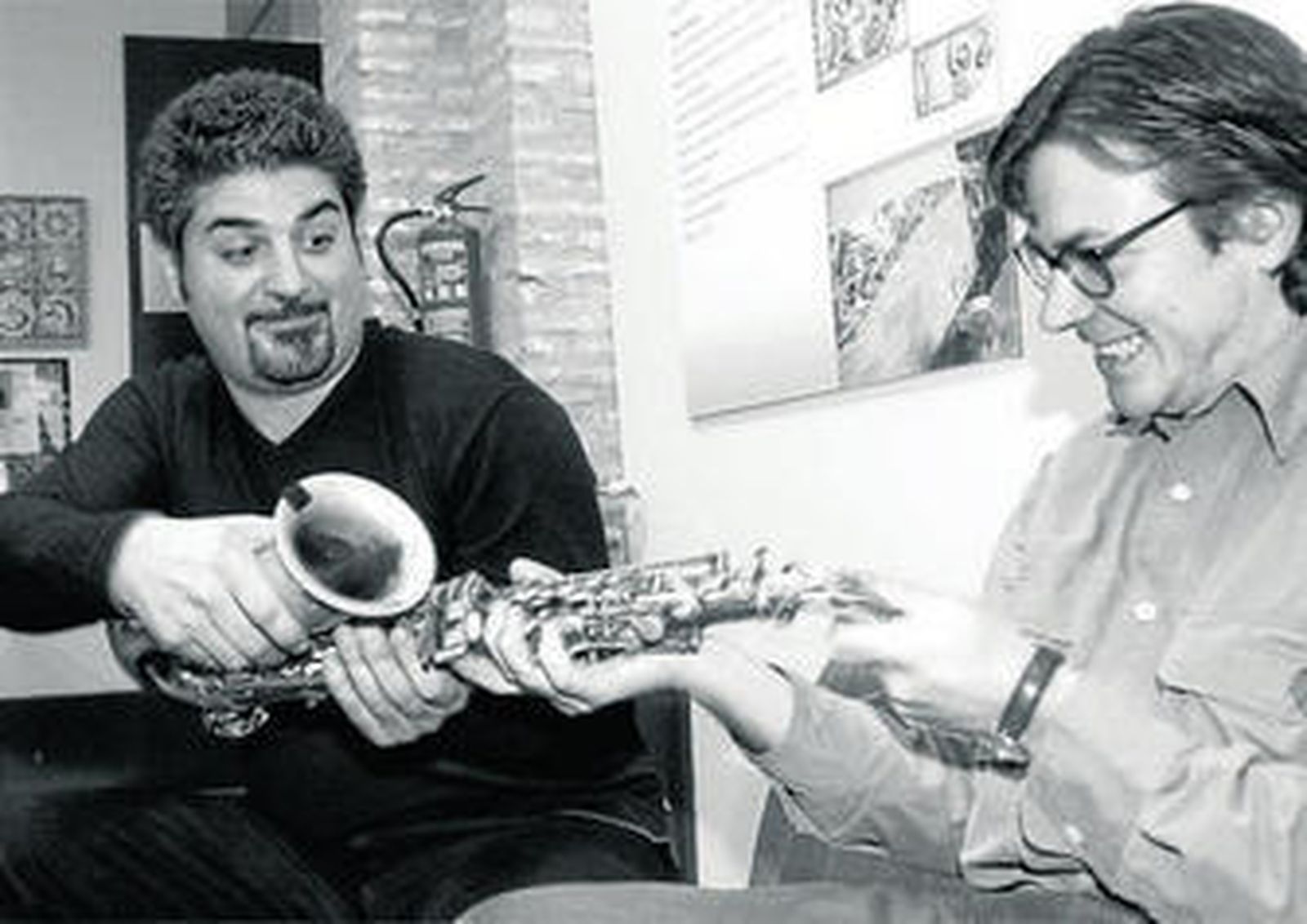 Gautama y Aquiles del Campo, en una foto de archivo.