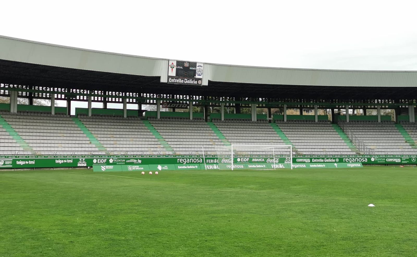 El estadio A Malata de Ferrol, una de las sedes del playoff.