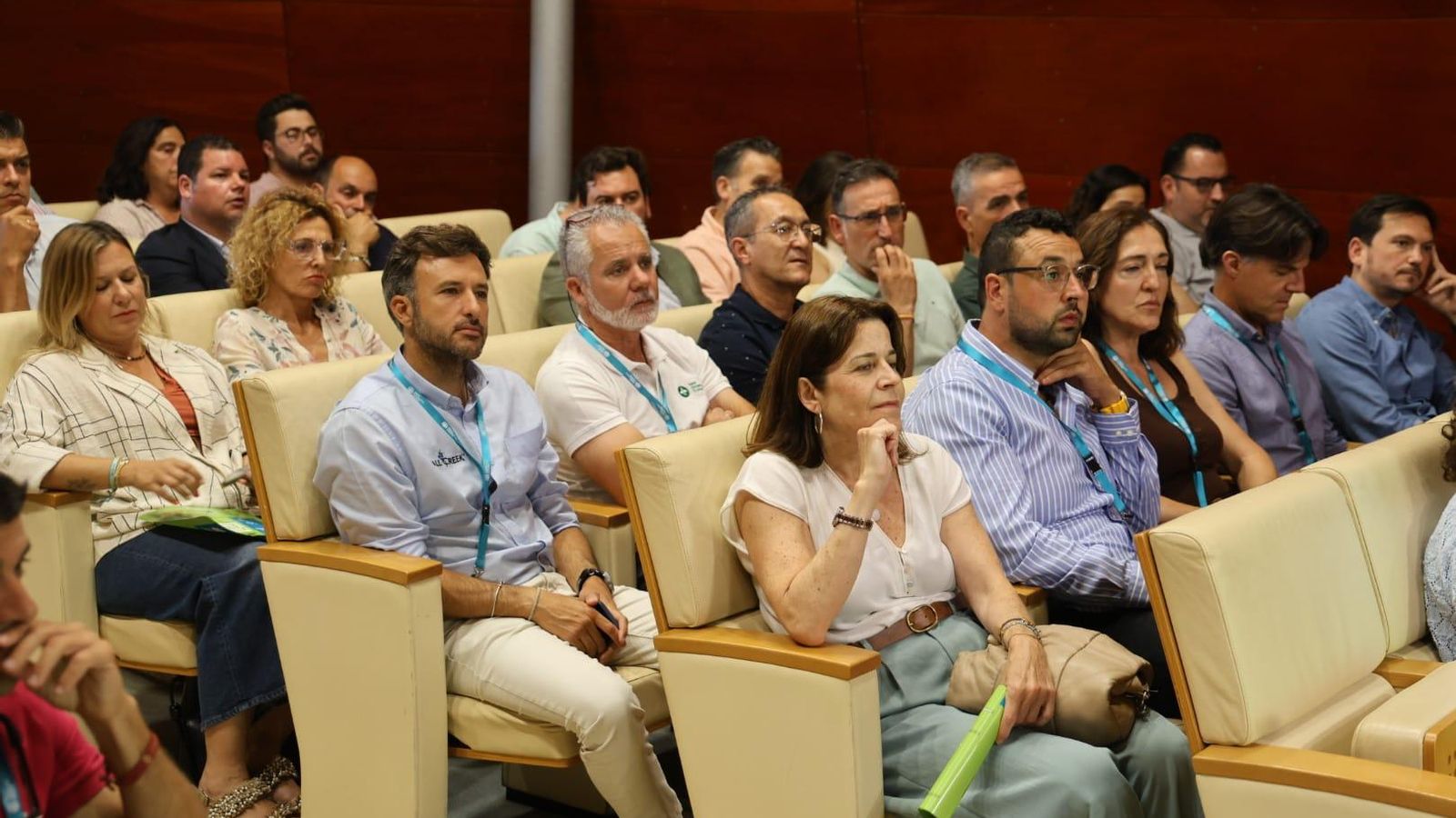 Asistentes al encuentro organizado este miércoles por Cajamar. Asistentes al encuentro organizado este miércoles por Cajamar.