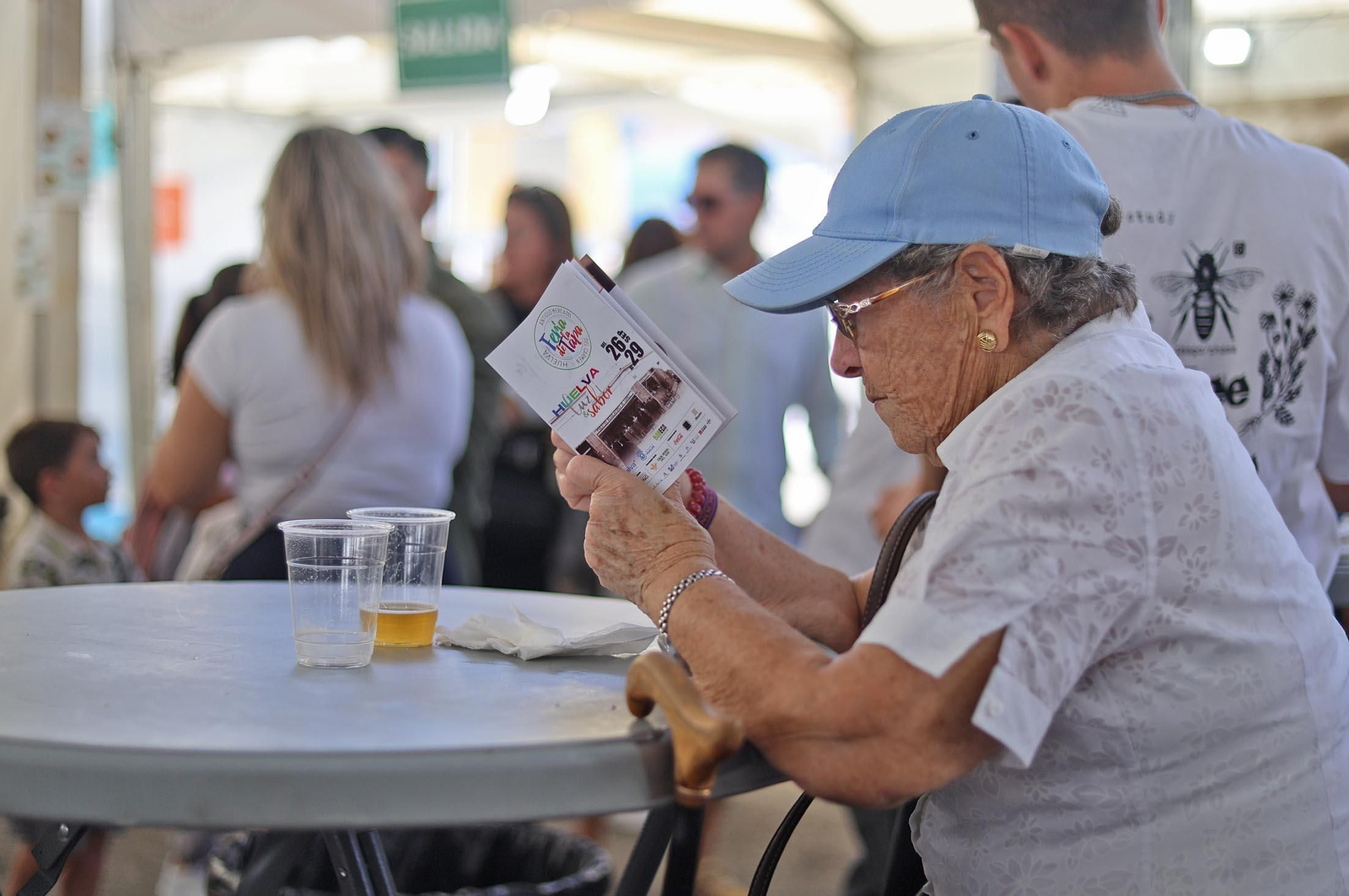 Imágenes de la Feria de la Tapa de Huelva en la mañana del domingo