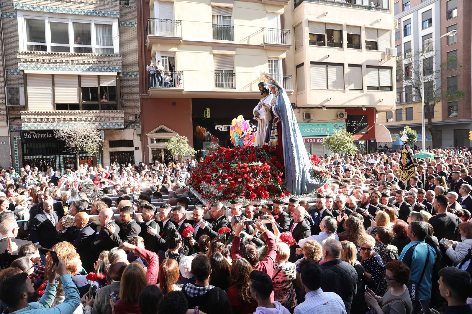 Las fotos del traslado del Cautivo